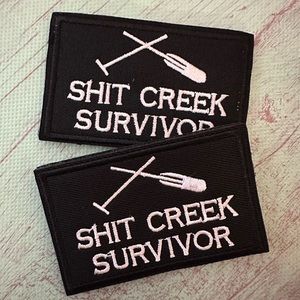 Creek Survivor Velcro Patch NEW